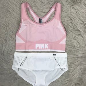 VS Pink Sports Bra and Panty Set